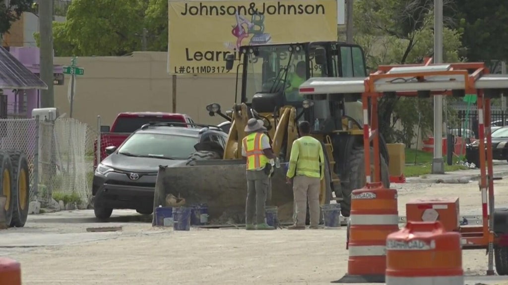 West Little River business owners pushing back on constant construction — CBS Miami, Venice Business news