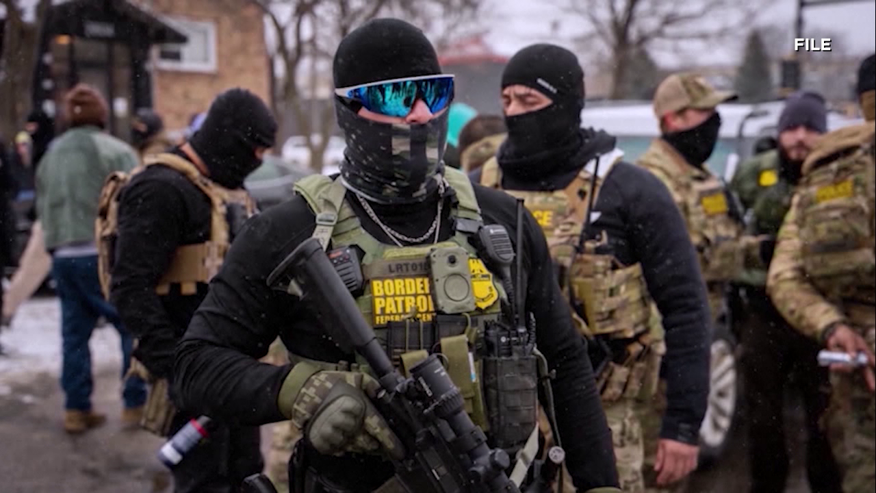 DOJ sues St. Paul over ordinances requiring law enforcement to wear ID, leave faces uncovered — KSTP 5 — Gopher