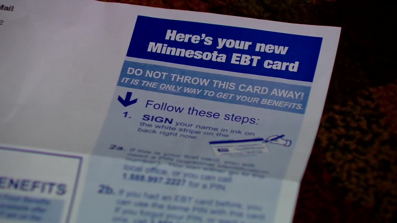 Wisconsin family possibly sent Minnesota food assistance card — KSTP 5 — Gopher