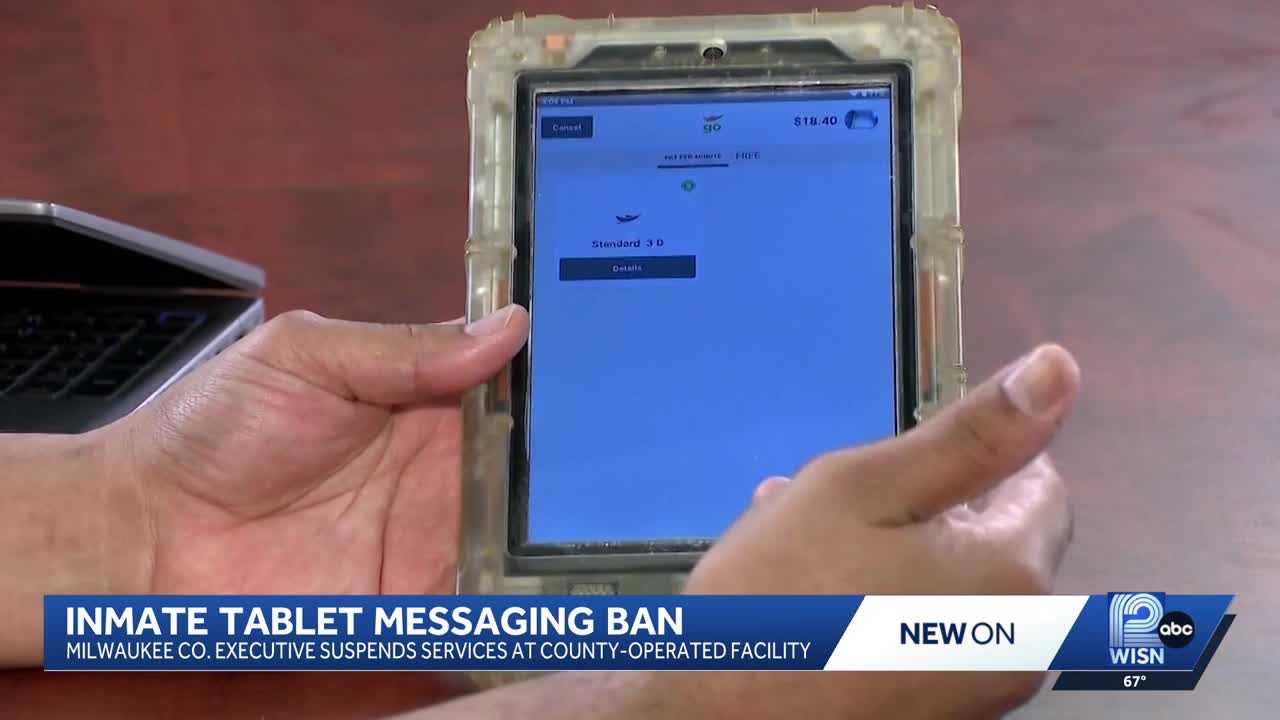 Milwaukee County Sheriff's Office suspends messaging feature on jail tablets — WISN 12 Milwaukee, Venice Community news