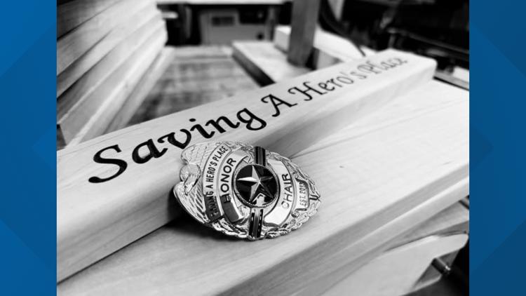National nonprofit honors fallen Copperas Cove officer with Honor Chair — KCEN (Central Texas), Venice Community news