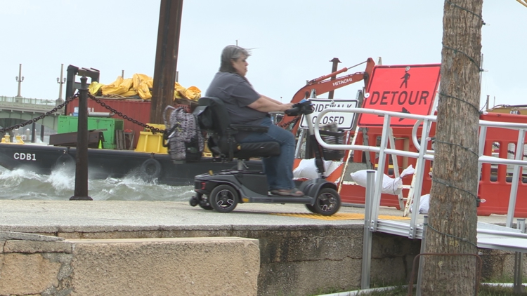 FDOT plans ahead for King Tide as Matanzas River seawall project prompts pedestrian detour — First Coast News Local, Venice Schools news