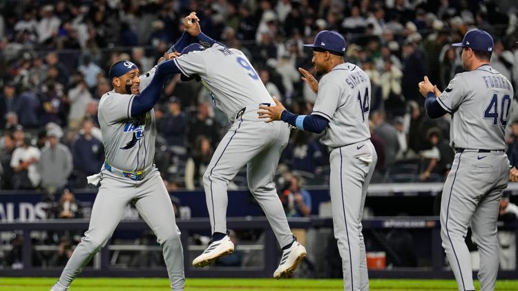 Singing `New York, New York,' Rays revel in recognition as they head to AL Championship Series — WTSP Sports Tampa Bay, Venice Sports news