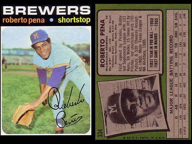 Pena provided a great moment in County Stadium history — OnMilwaukee