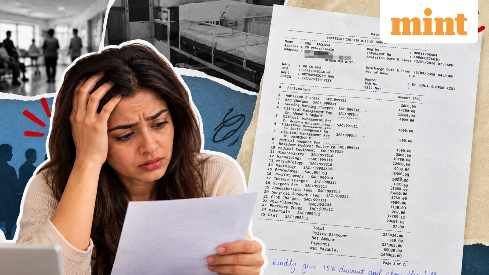 ₹2.33 lakh hospital bill despite alleged service failures: What rights do patients' have? — Mint India, Venice Health news